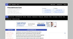 Desktop Screenshot of freejobaware.com